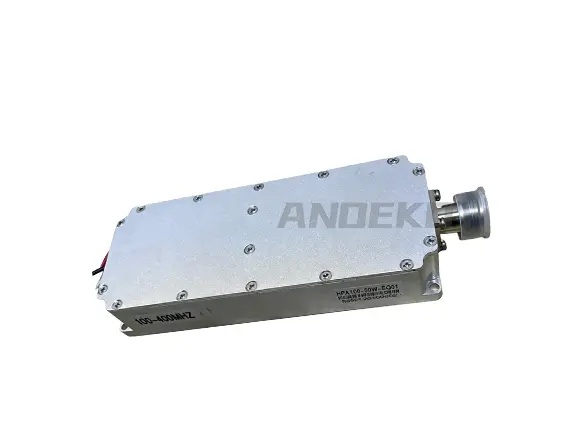 250-400MHz 50dBm RF Power Amplifier Module with Built-in Signal Source for Anti-Drone Systems