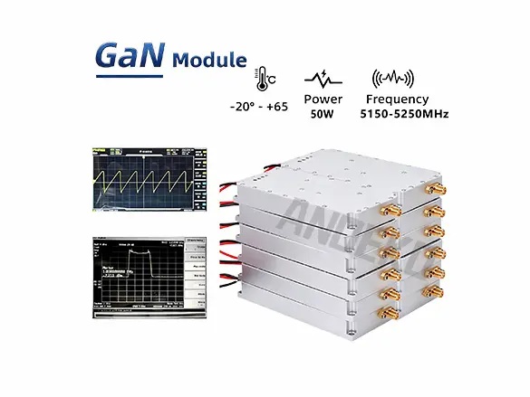 50W GaN 5150-5250MHz Anti-Drone Module | C-UAS Cou