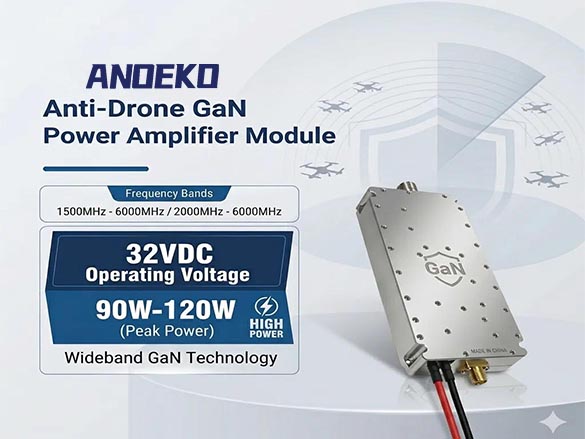 100W High Linearity GaN RF Amplifier Module 2000-6