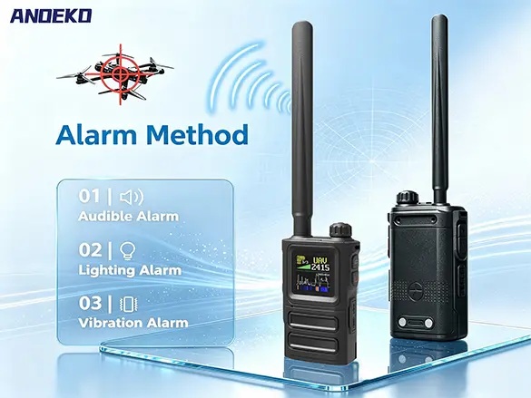 ANOEKO-T1 Handheld Drone Detector | Full-Band Port