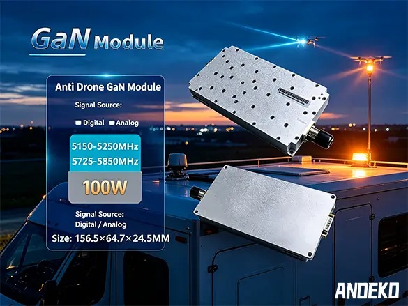 ANOEKO 5150-5350MHz 100W GaN Power Amplifier Module