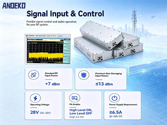 GaN anti-drone module