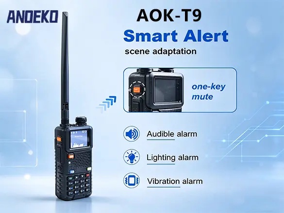 ANOEKO AOK-T9 Lightweight Passive RF Drone Detecto